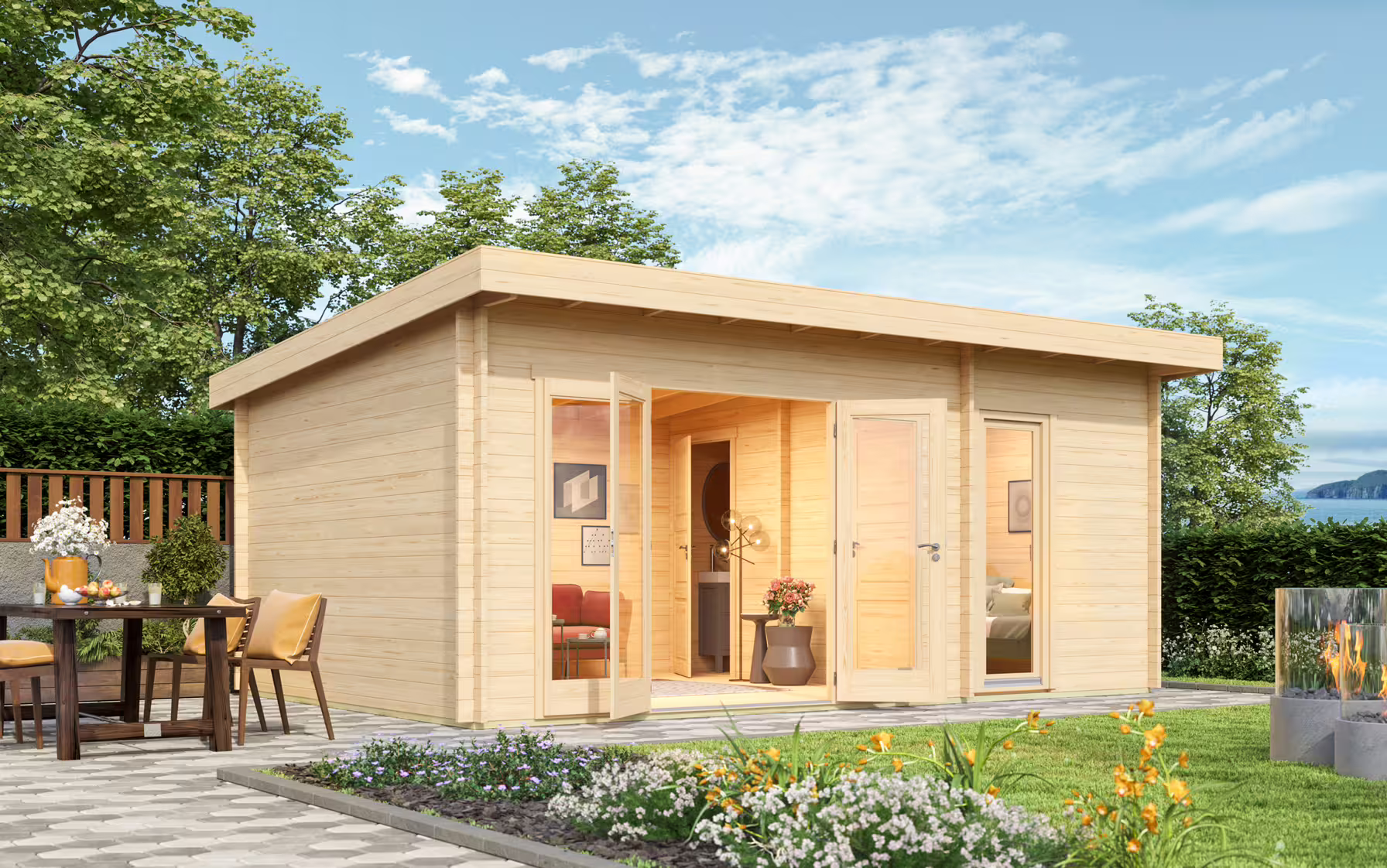 CABANA 01, Trabalho e Apoio HABYTA, imagem 1